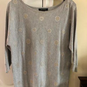 WHBM Dolman Sleeve Embellished Sweater